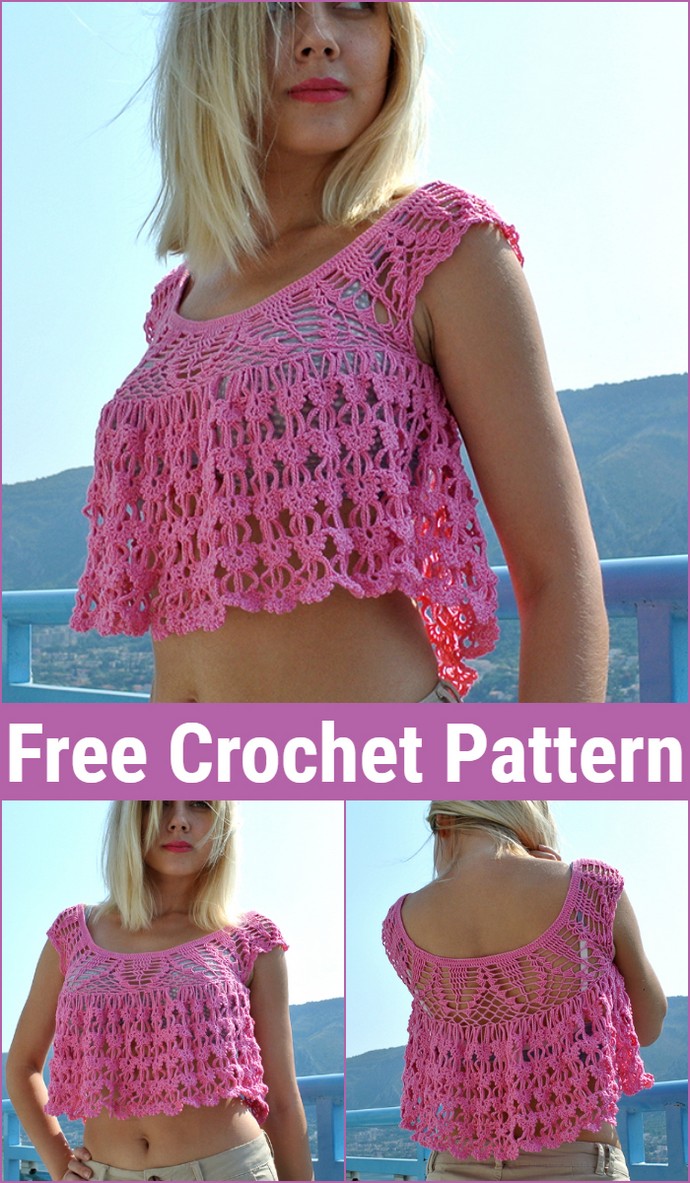 Crochet Summer Top Free Pattern