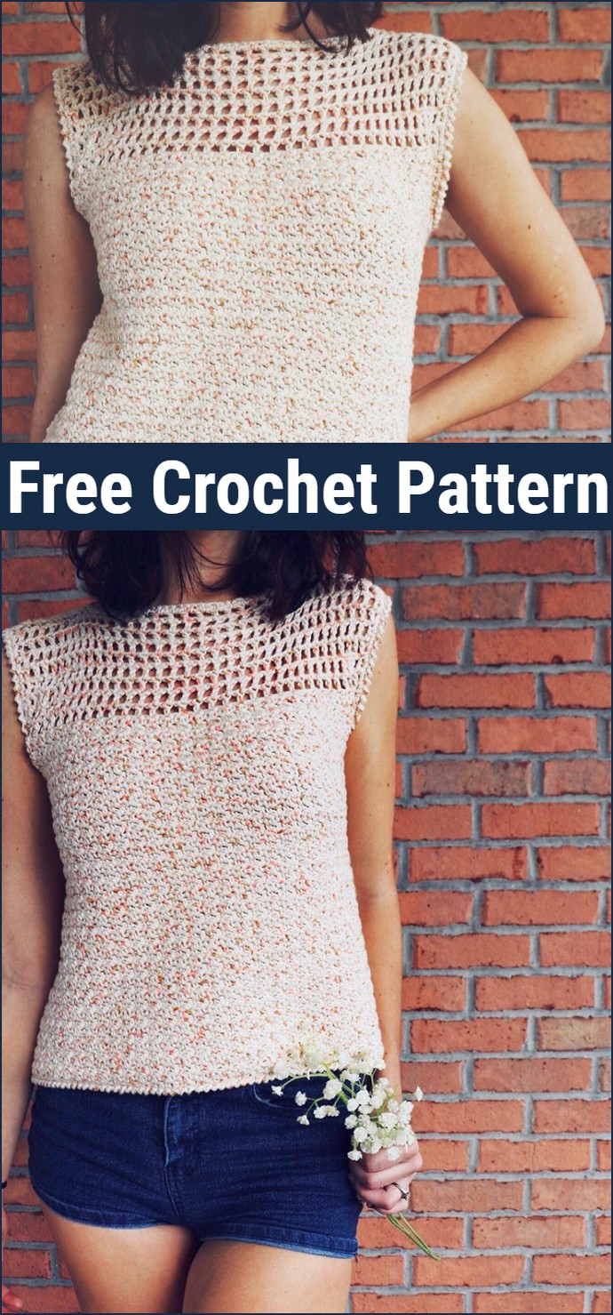 Dreamsicle Tee Crochet Pattern Easy Crochet Top