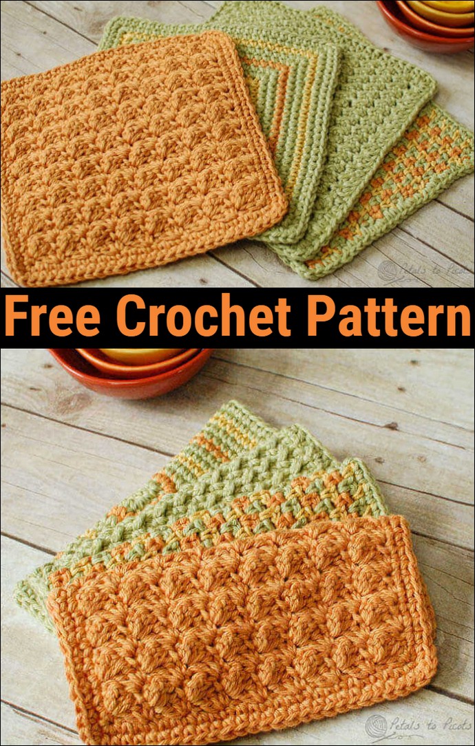 Easy Crochet Dishcloth Patterns