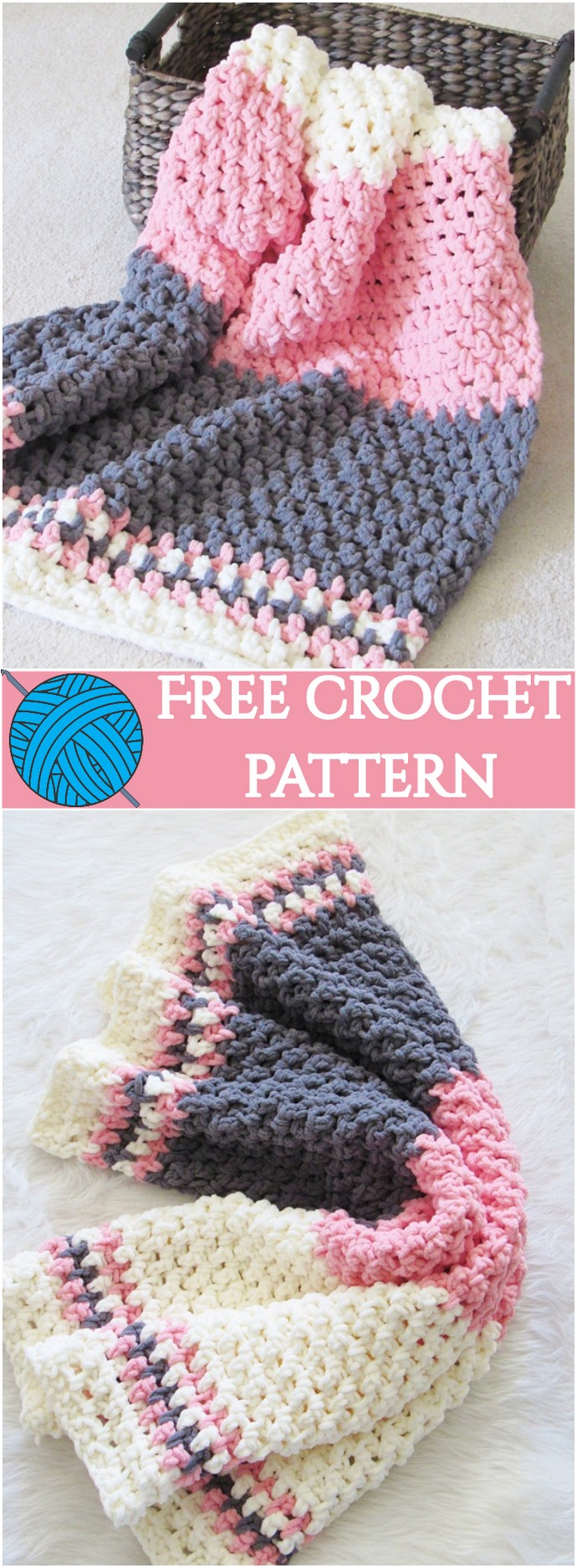 Free Crochet Baby Blanket Pattern