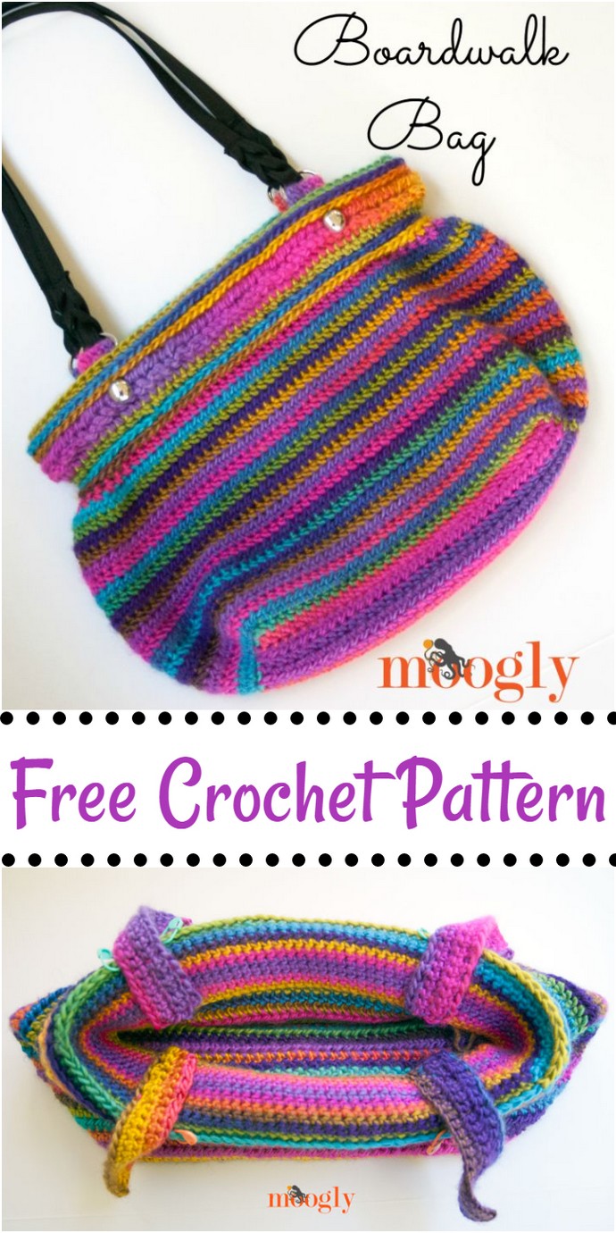 Free Crochet Boardwalk Bag