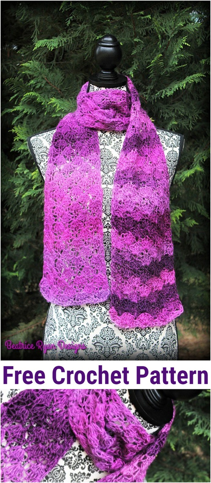 Free Crochet Cherished Moments Scarf