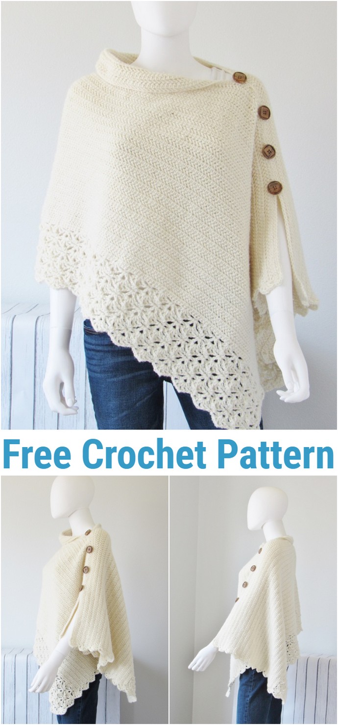 Free Crochet Poncho Pattern