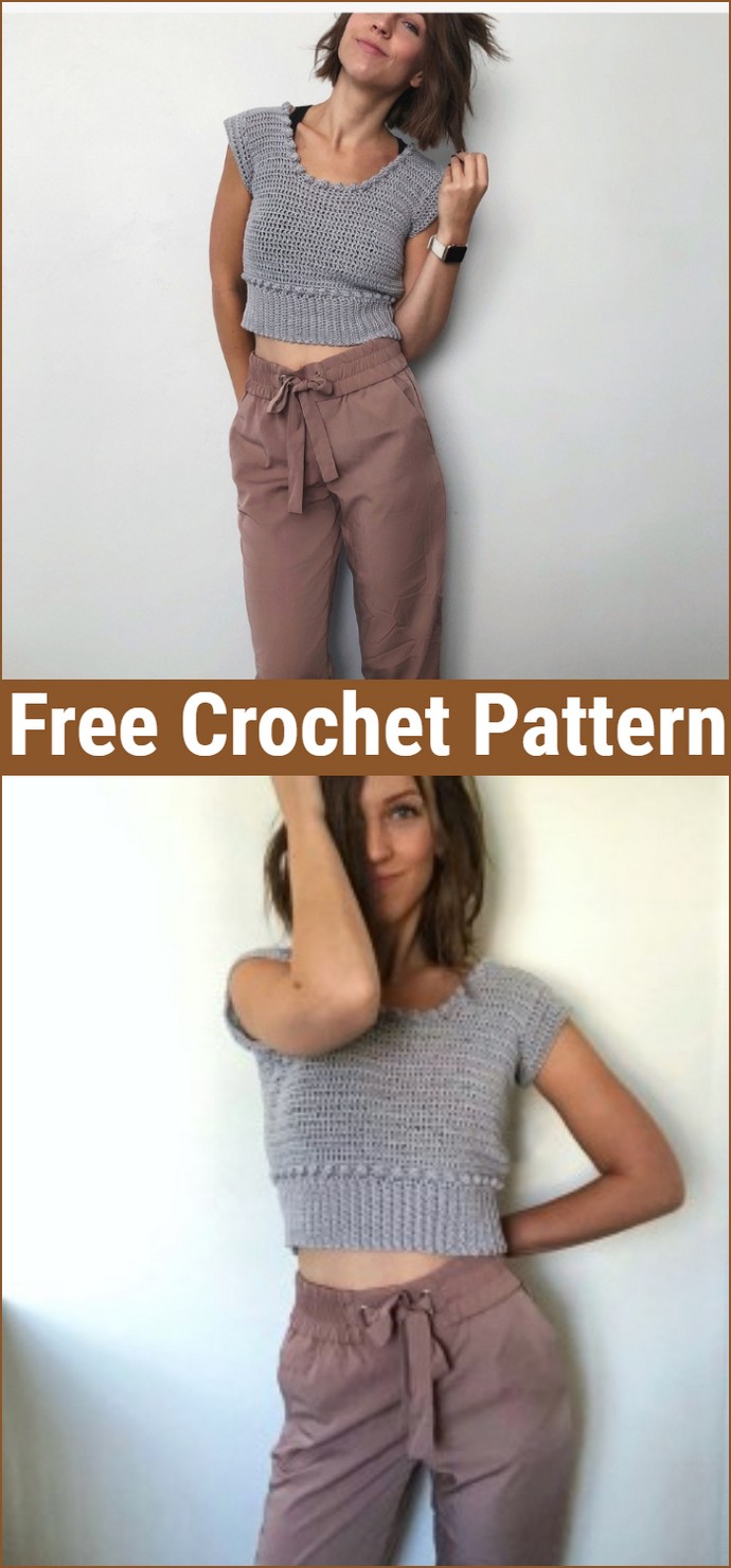 Free Crochet The Bobble Crop Top Pattern