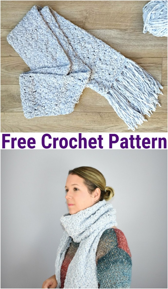 Free Crochet The Hopewell Scarf