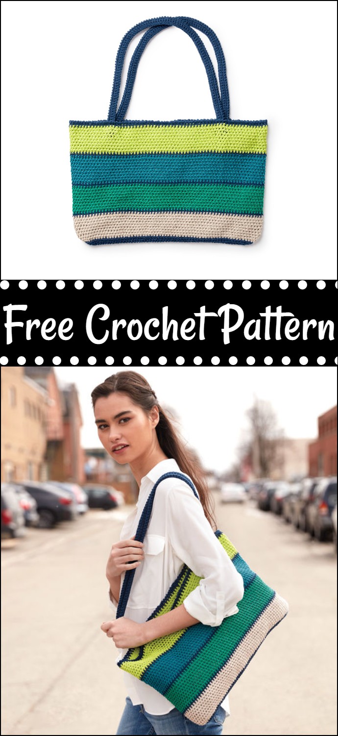 Free Easy Crochet Tote Bag Pattern