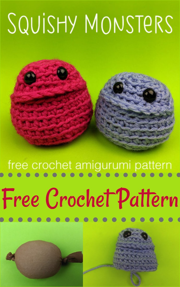 Squishy Monster A Free Amigurumi Pattern