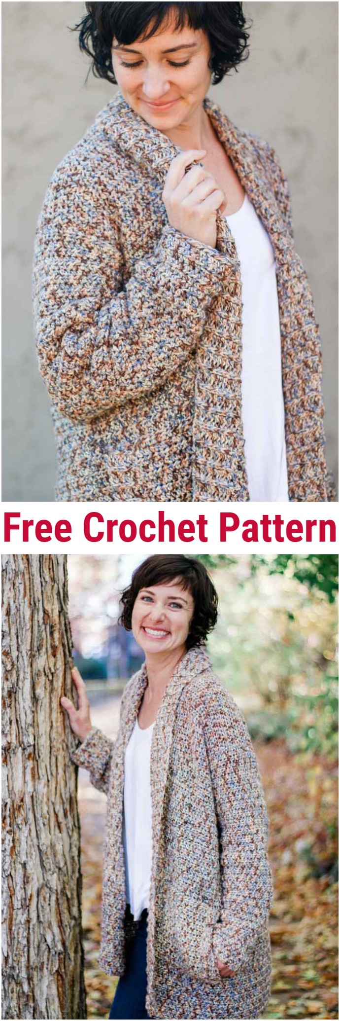 Up North Crochet Cardigan Pattern