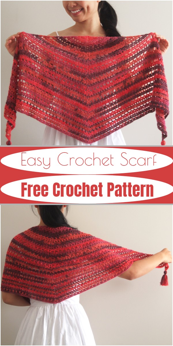 Easy Crochet Scarf Free Pattern