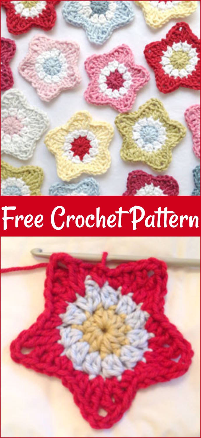 Easy Crochet Star Pattern