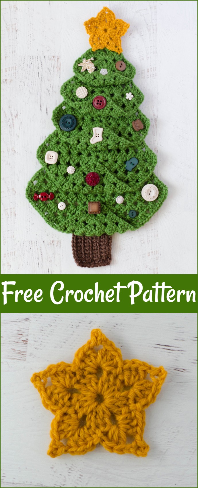 Free Crochet Granny Christmas Tree