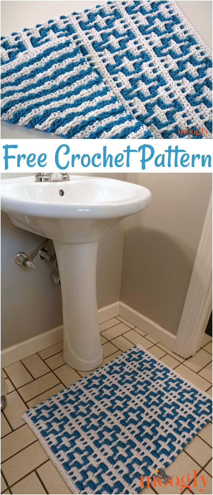 Free Crochet Plush Plus Rug