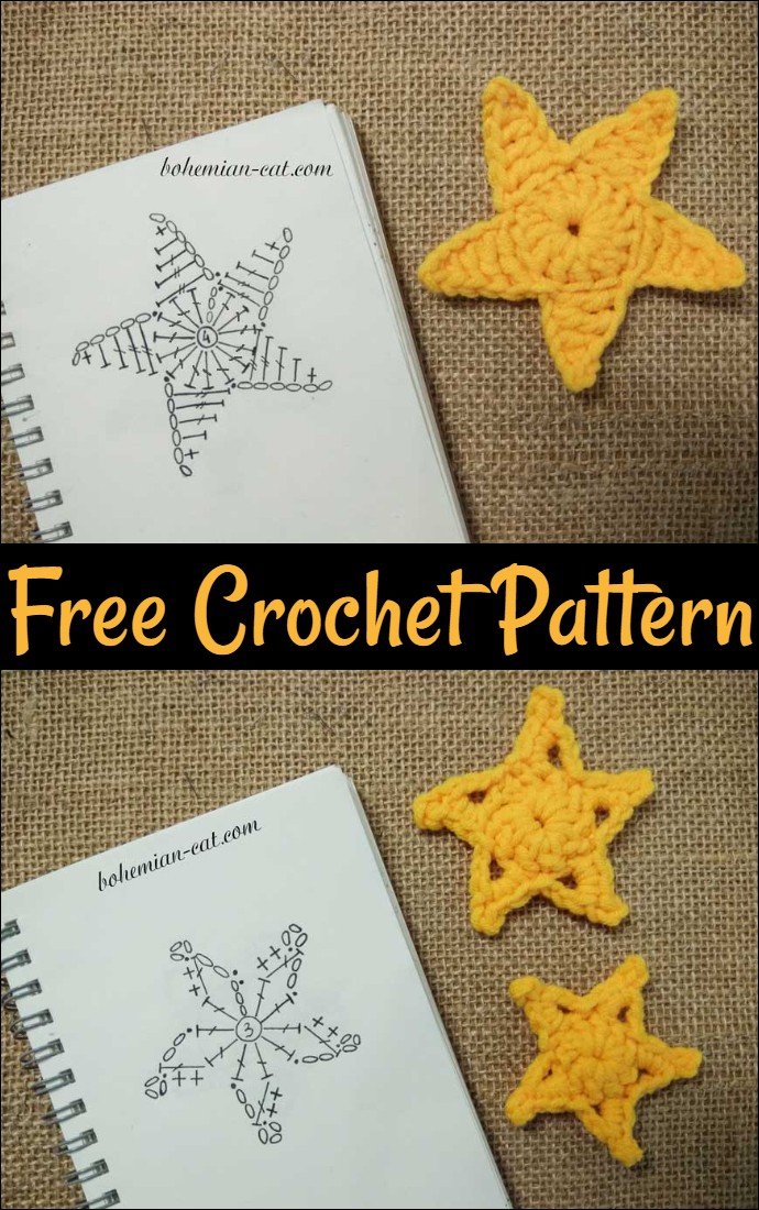 Free Crochet Star Pattern