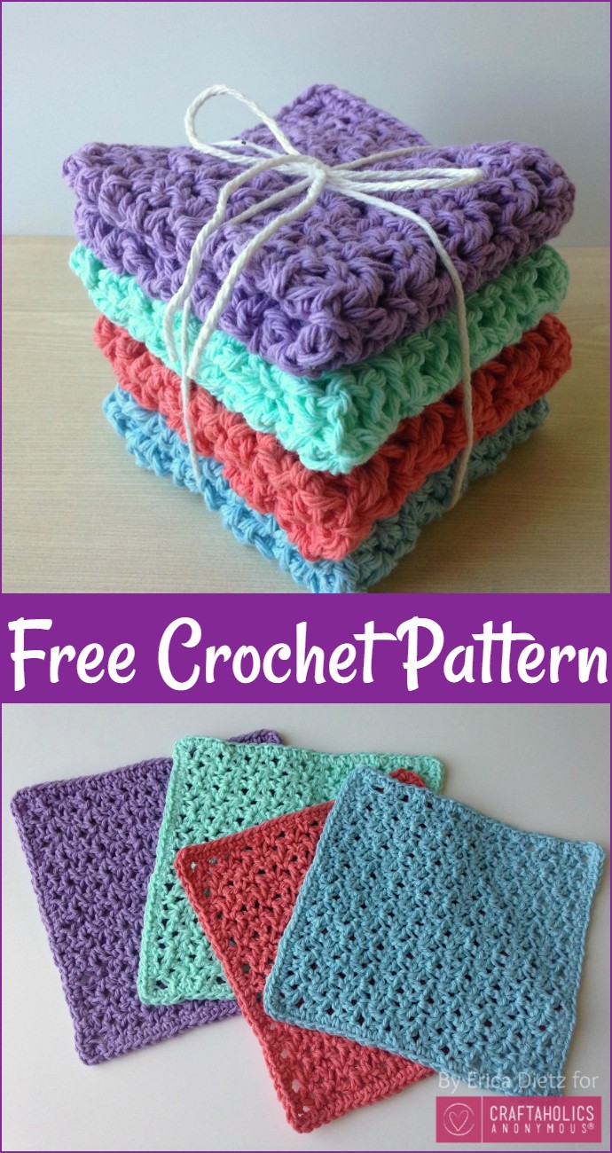 How To Crochet Washcloths