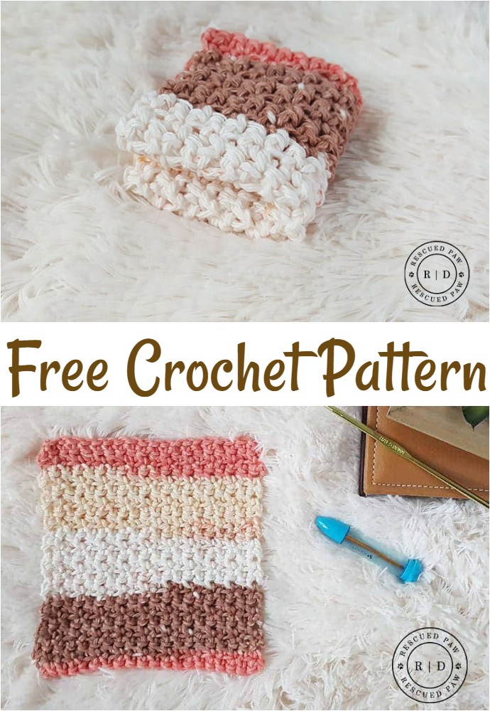 Simple Crochet Washcloth Pattern