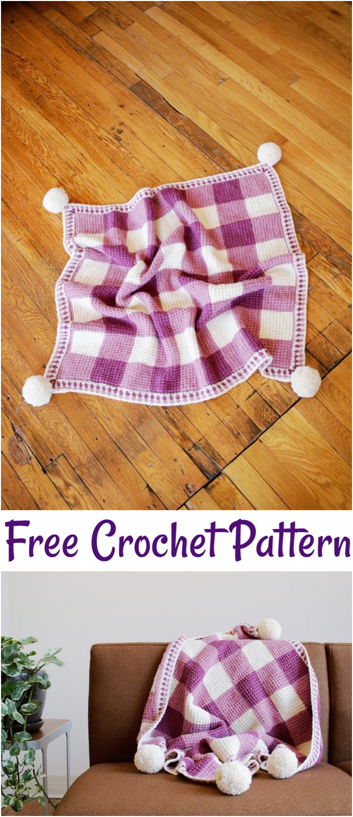 The Sweet Gingham Blanket