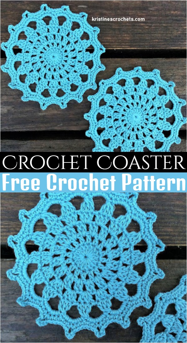 Crochet Coaster Easy Pattern