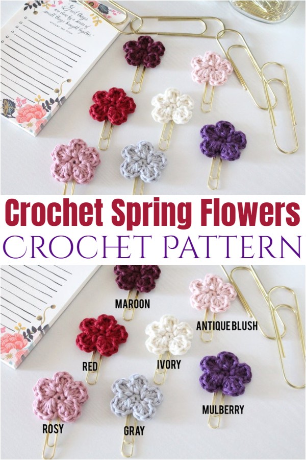 Crochet Spring Flowers