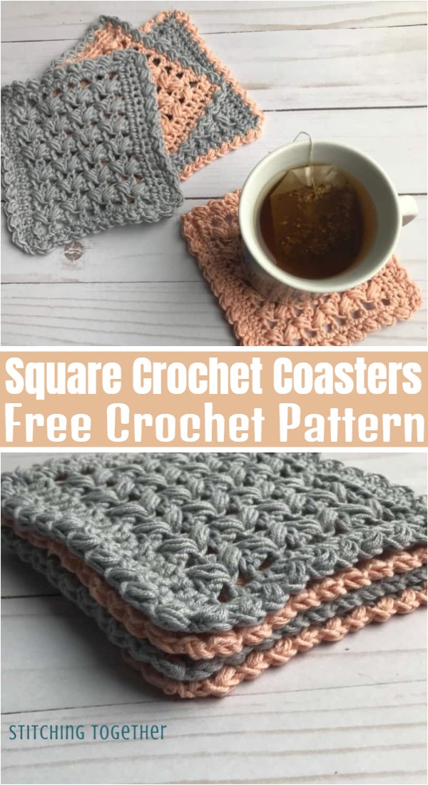 Square Crochet Coasters