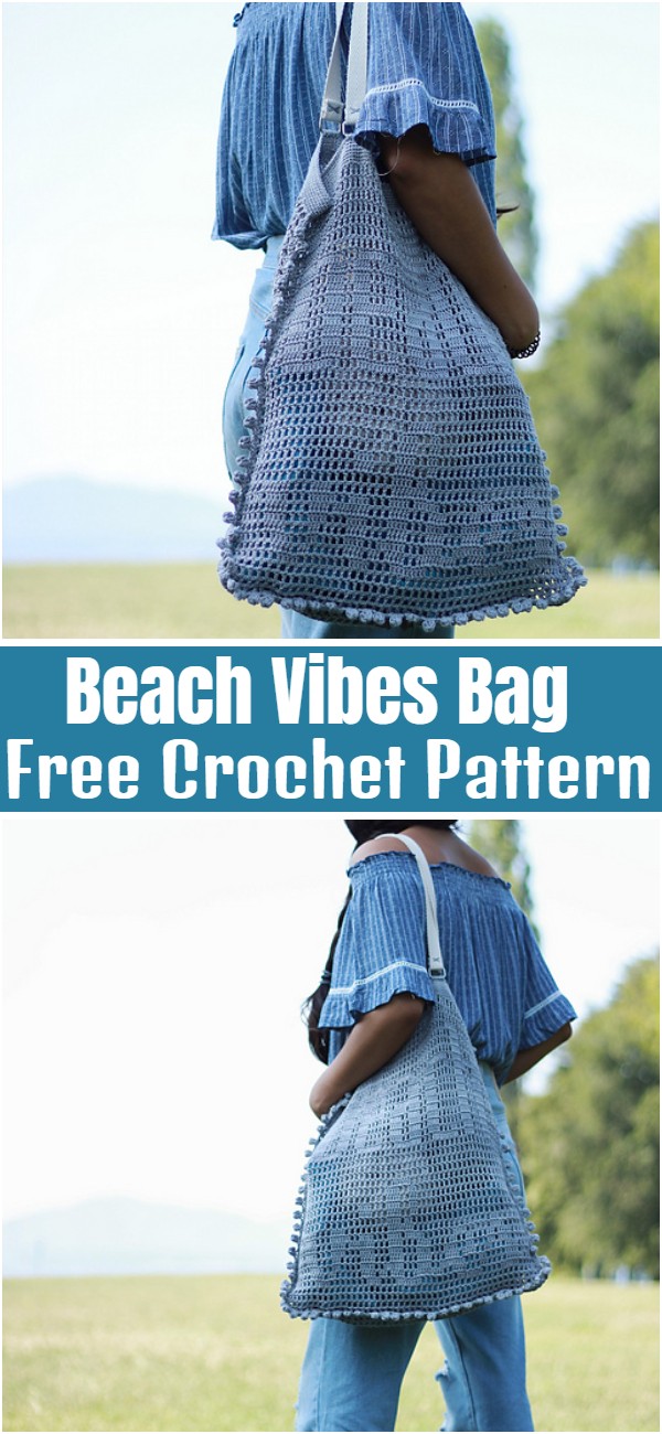 Beach Vibes Bag Free Crochet Pattern