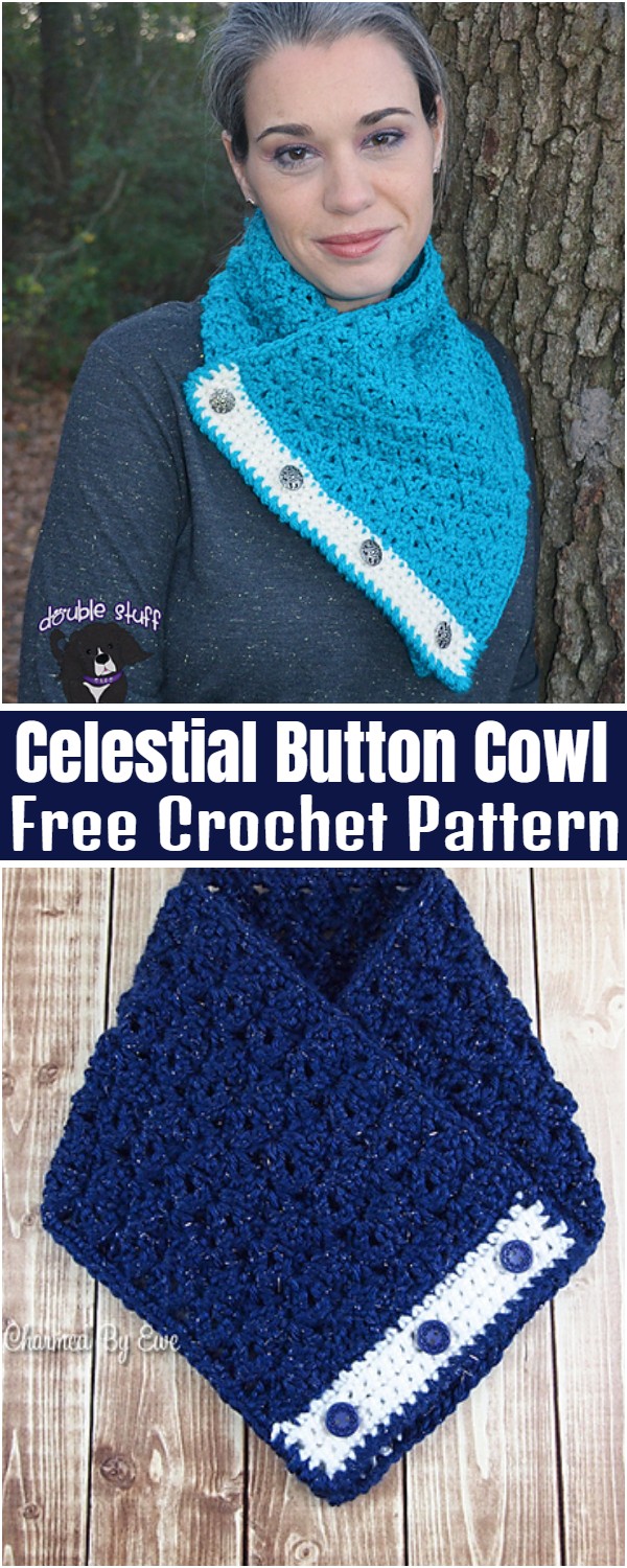 Celestial Button Cowl