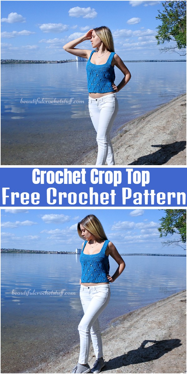 Crochet Crop Top Free Pattern