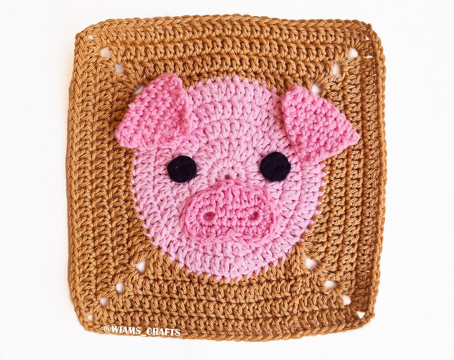 Piggy Granny Square