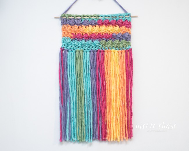 Rainbow Dreams Wall Hanging