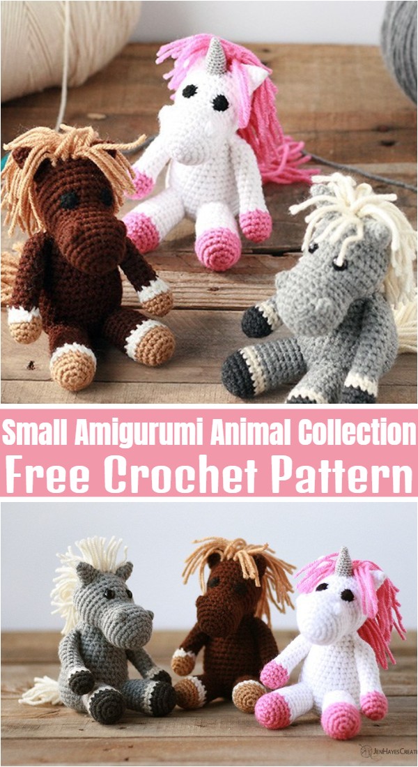 Small Amigurumi Animal Collection