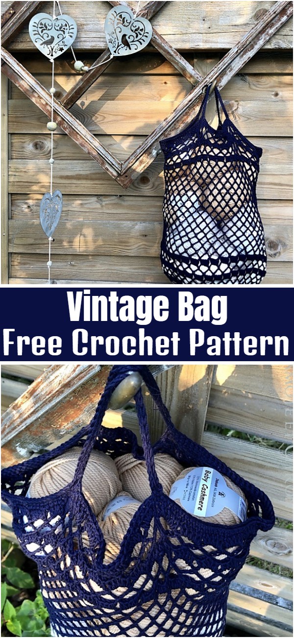 Vintage Bag Free Crochet Pattern