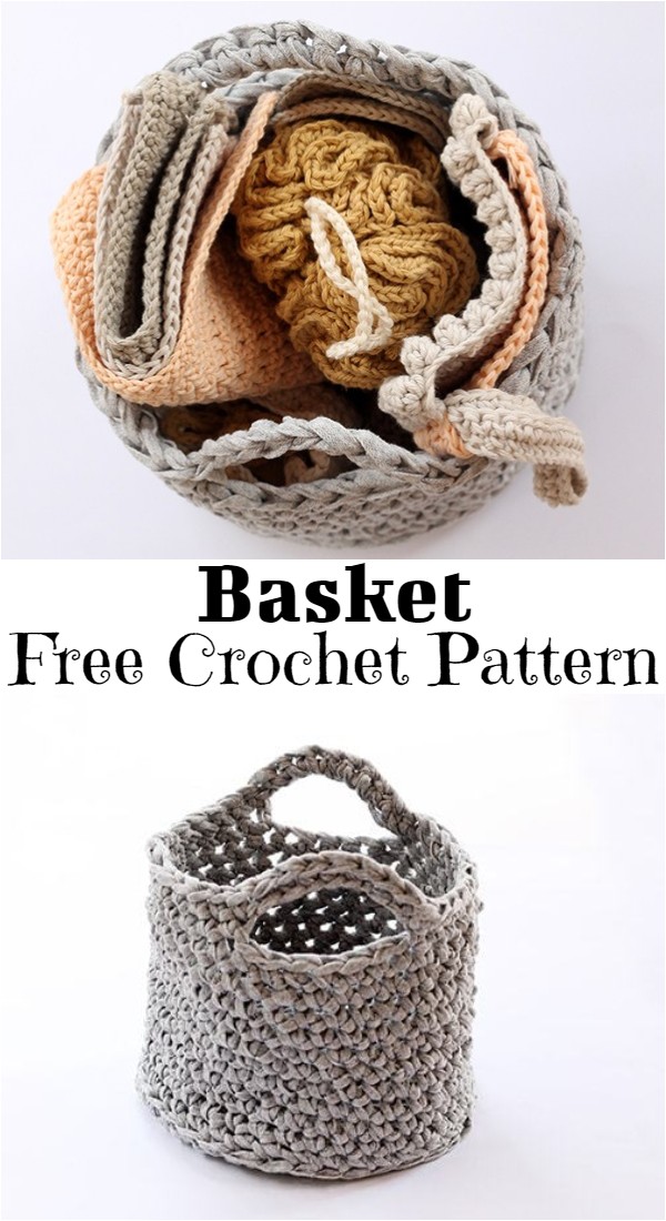 Crochet Basket Pattern