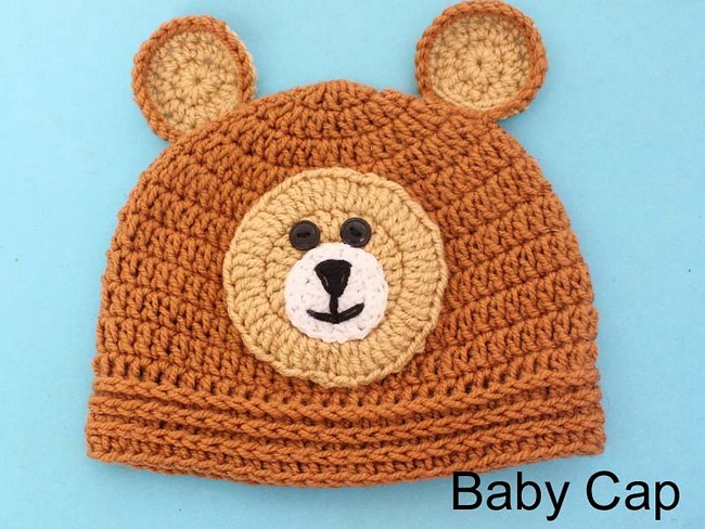 Applique Bear Hat