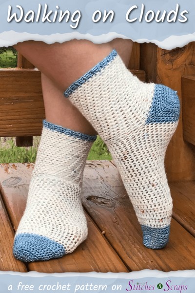 Crochet Socks Pattern Walking On Clouds