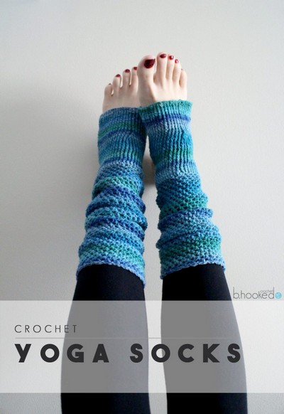 Crochet Yoga Socks