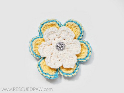 Learn To Crochet A Spring Flower