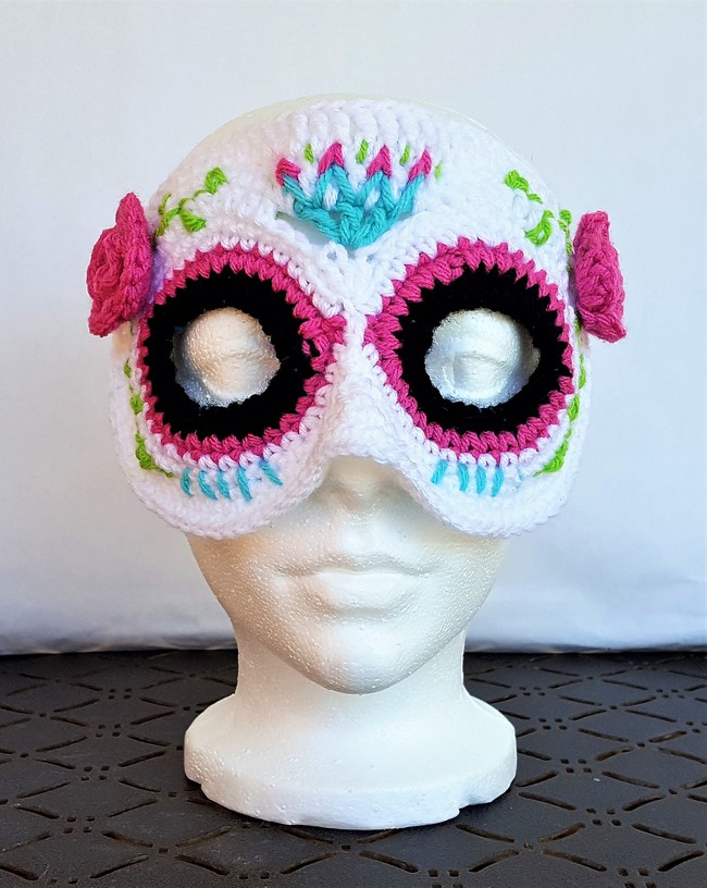 Catrina Painted Skull Mask