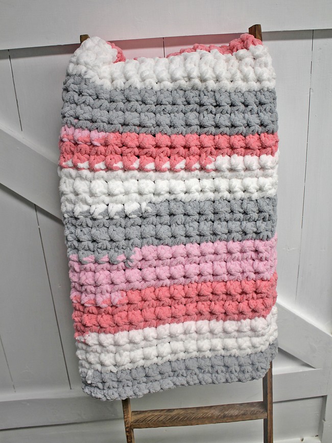 Pink Trinity Baby Blanket