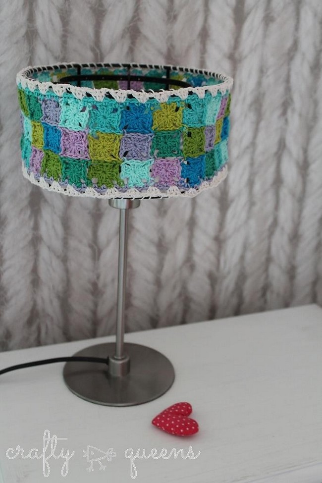 Granny Collage Lampshade