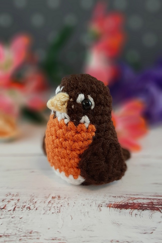 American Robin Keychain