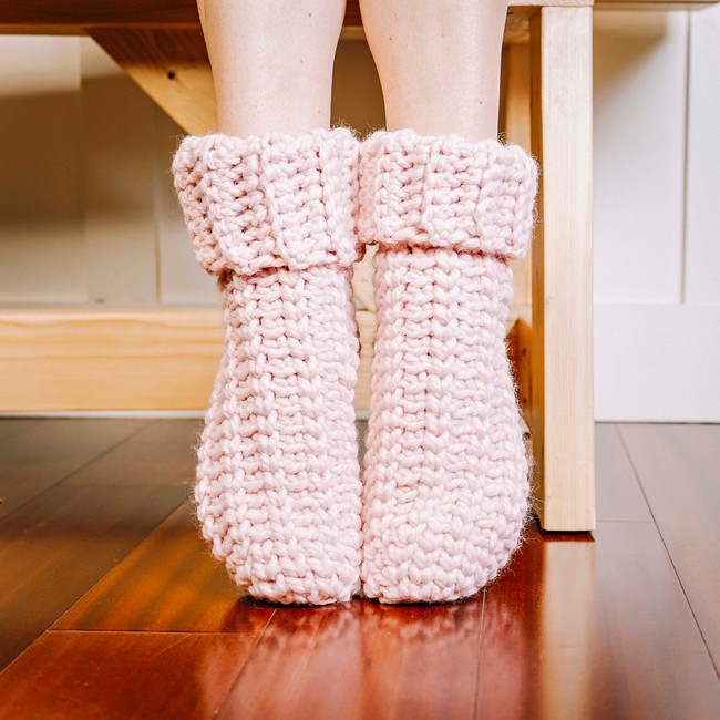 Bulky & Quick Crochet Socks