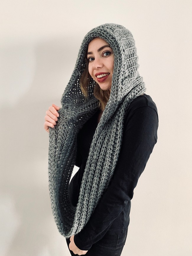 Hooded Alpa Scarf