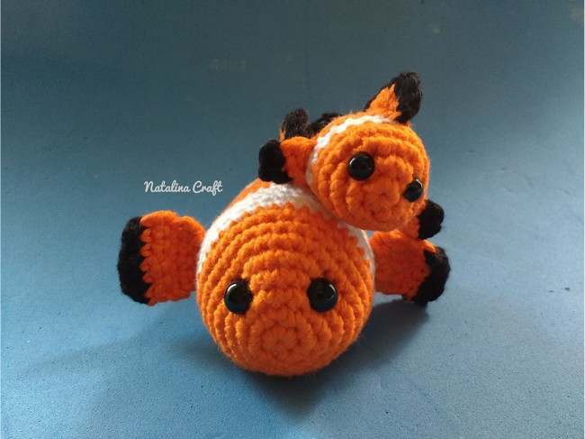 Amigurumi Baby Clownfish