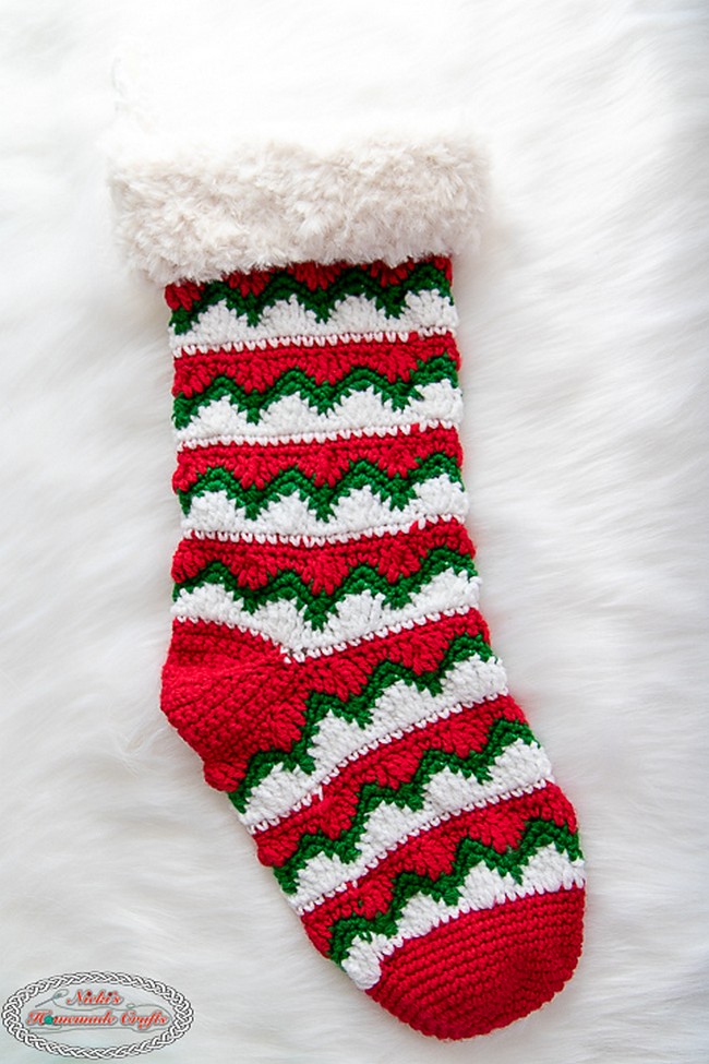 Chevron Wave Stocking