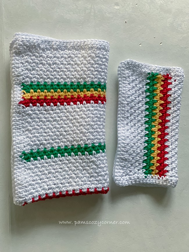 Christmas Towel Potholder Set