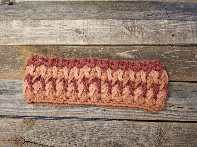 Cocoa Chunky Ear Warmer