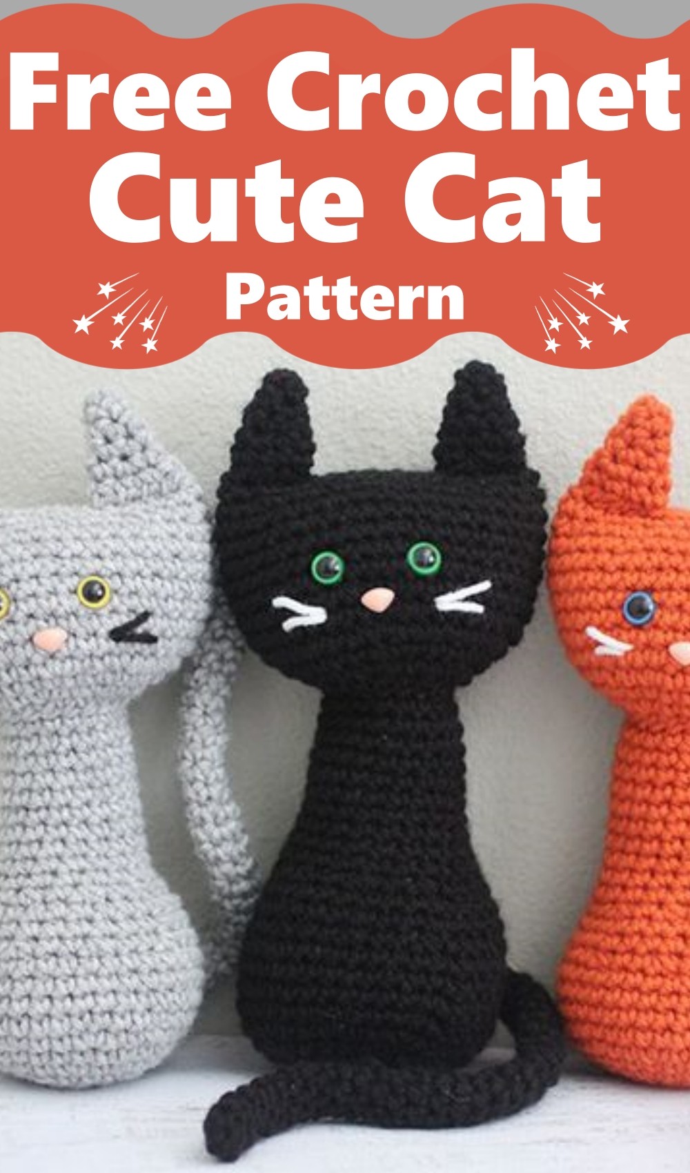 Crochet Cute Cat Pattern