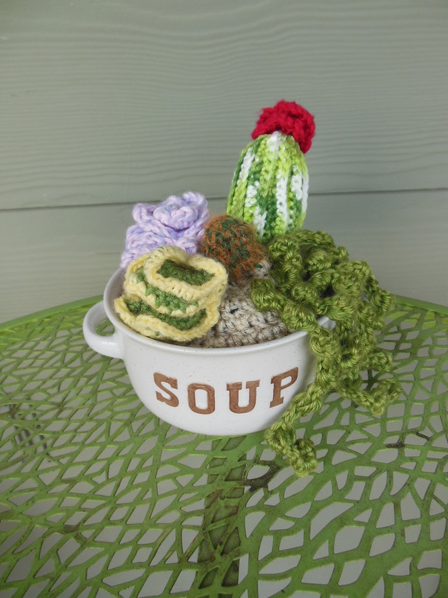 Crochet Succulents