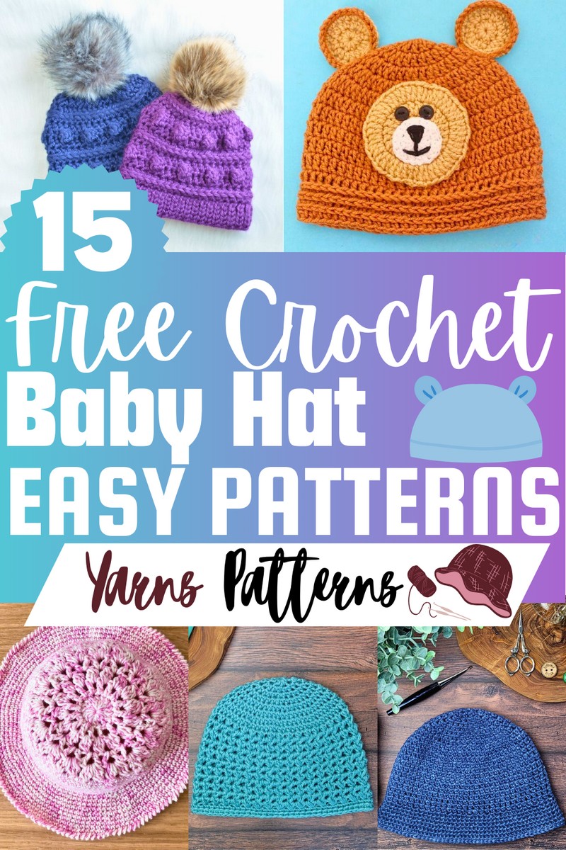 Free Crochet Baby Hat Patterns