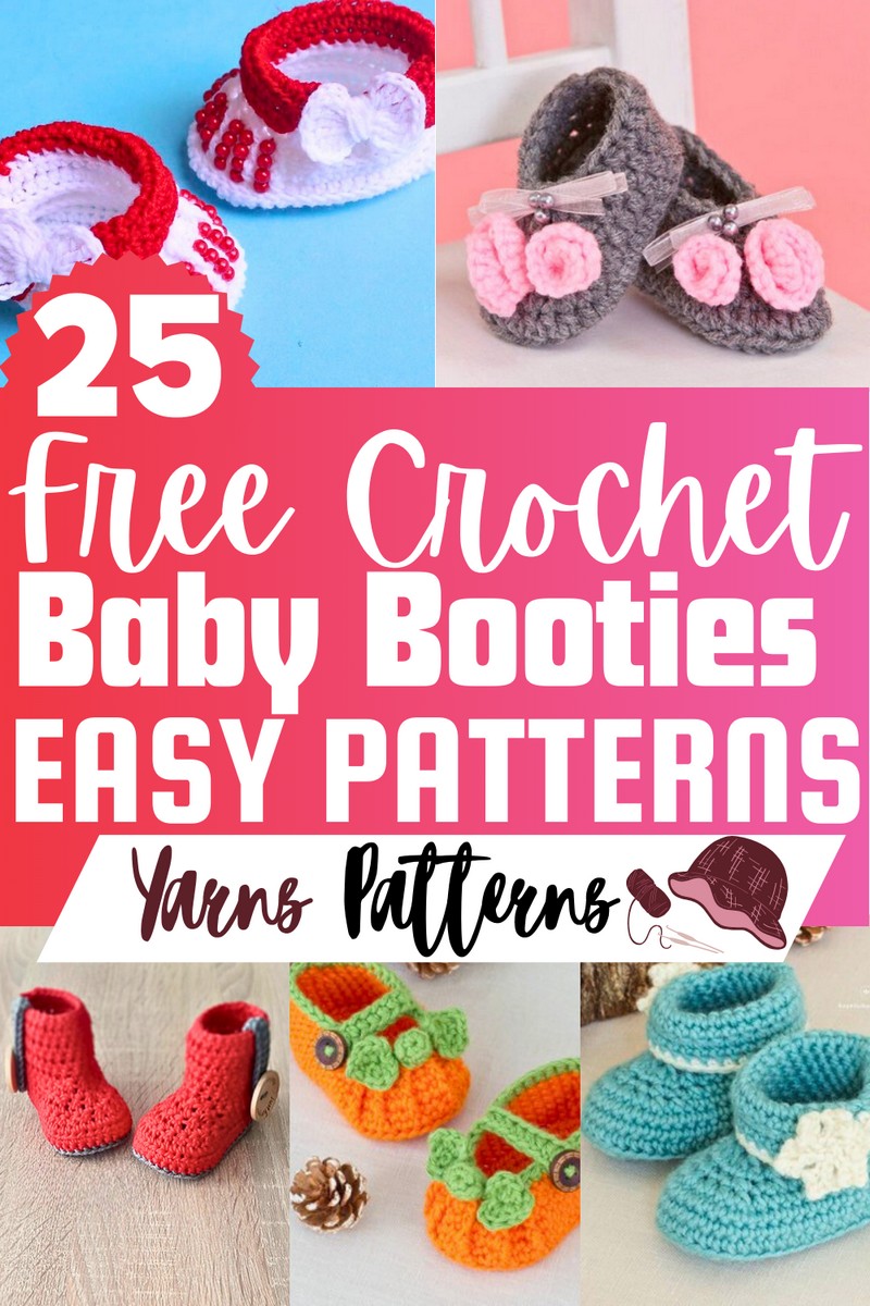 Free Crochet Baby Booties Patterns