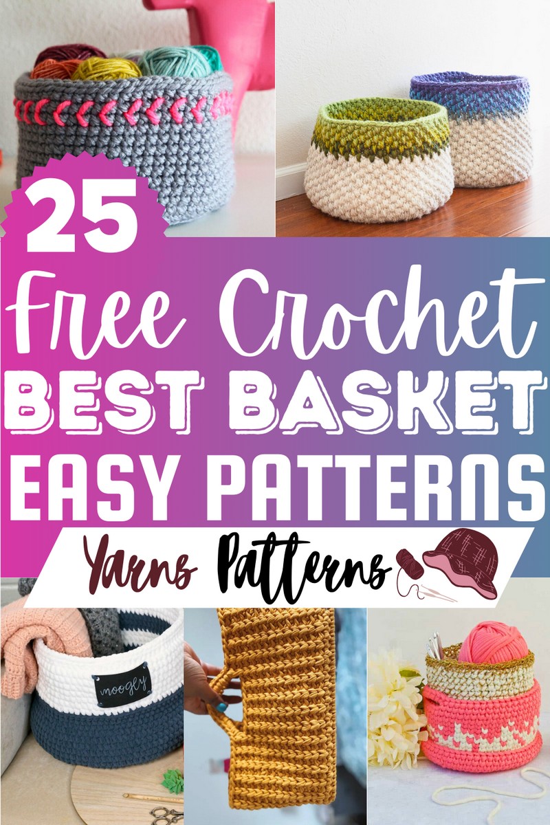 Free Crochet Basket Patterns